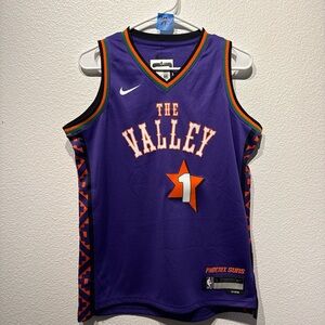 Nike Purple 'The Valley' Booker Basketball Jersey